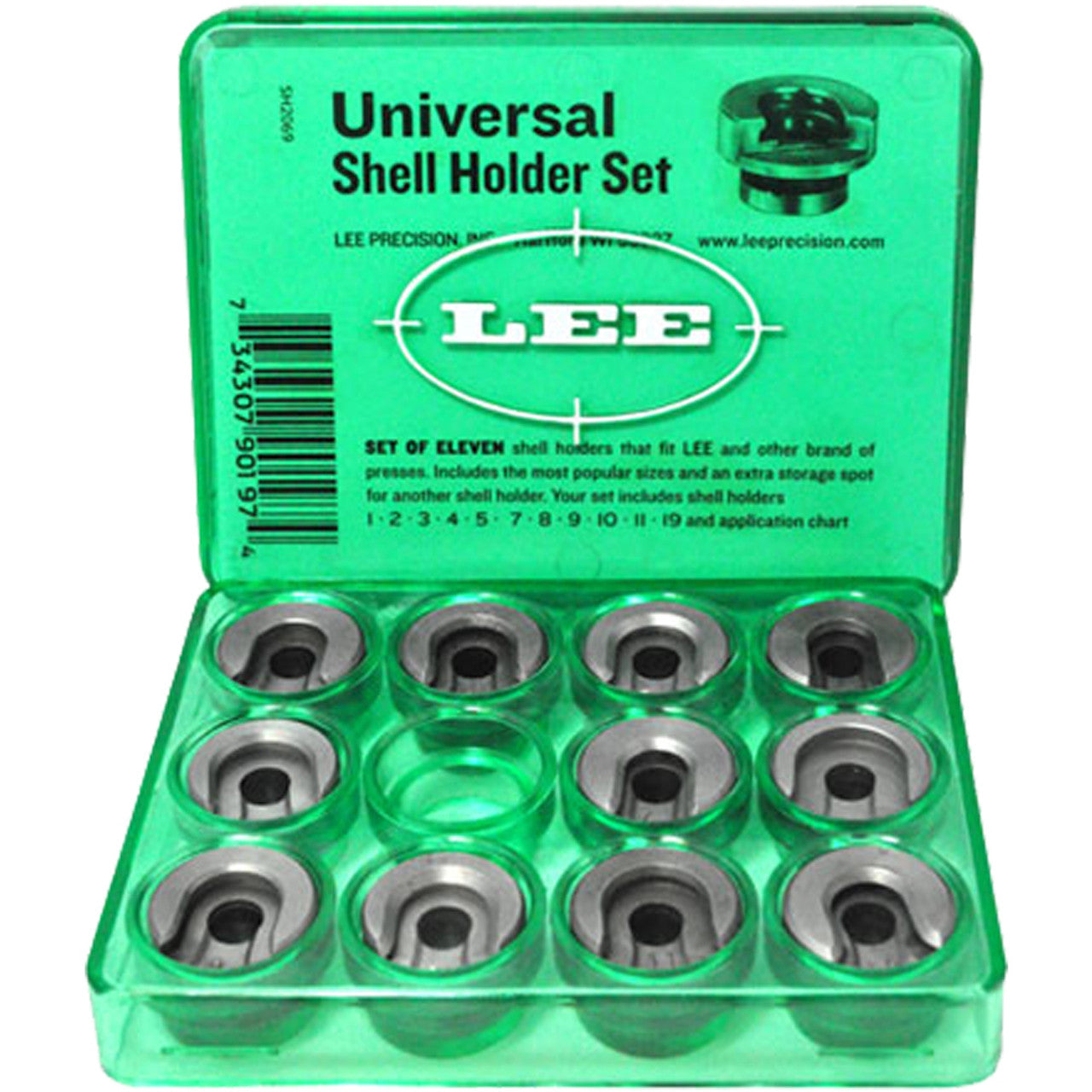 LEE UNIVERSAL SHELLHOLDER SET