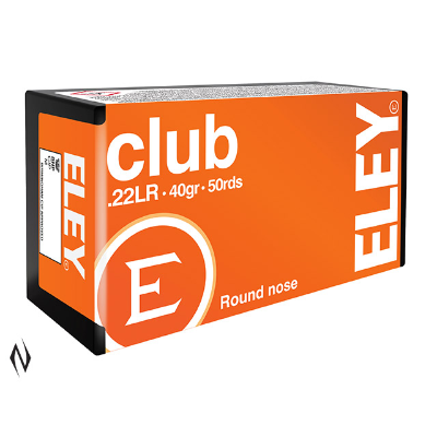 ELEY 22LR CLUB 40GR 1085fps