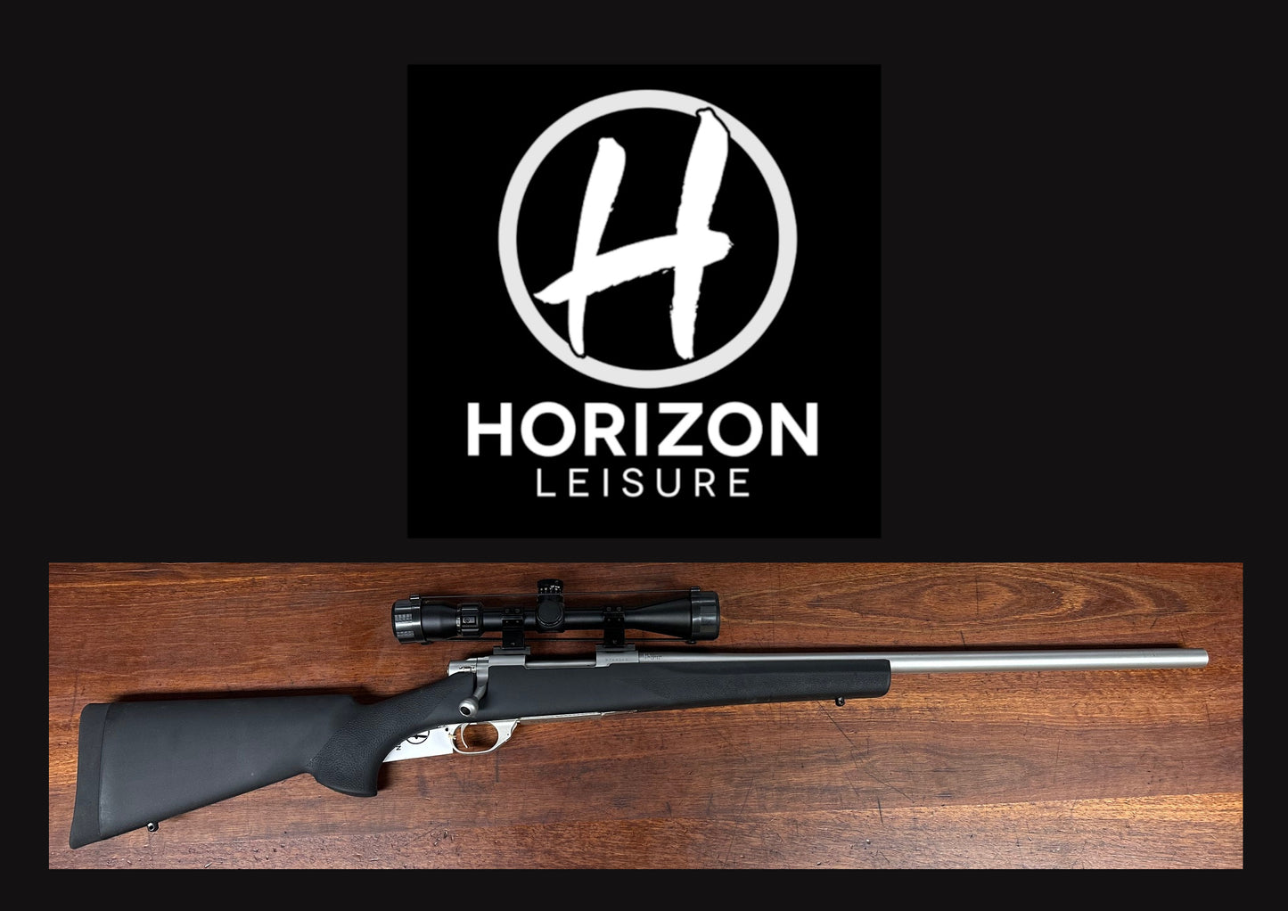 Howa Varmint 308 w/ Hogue stock & Nikko Panamax scope