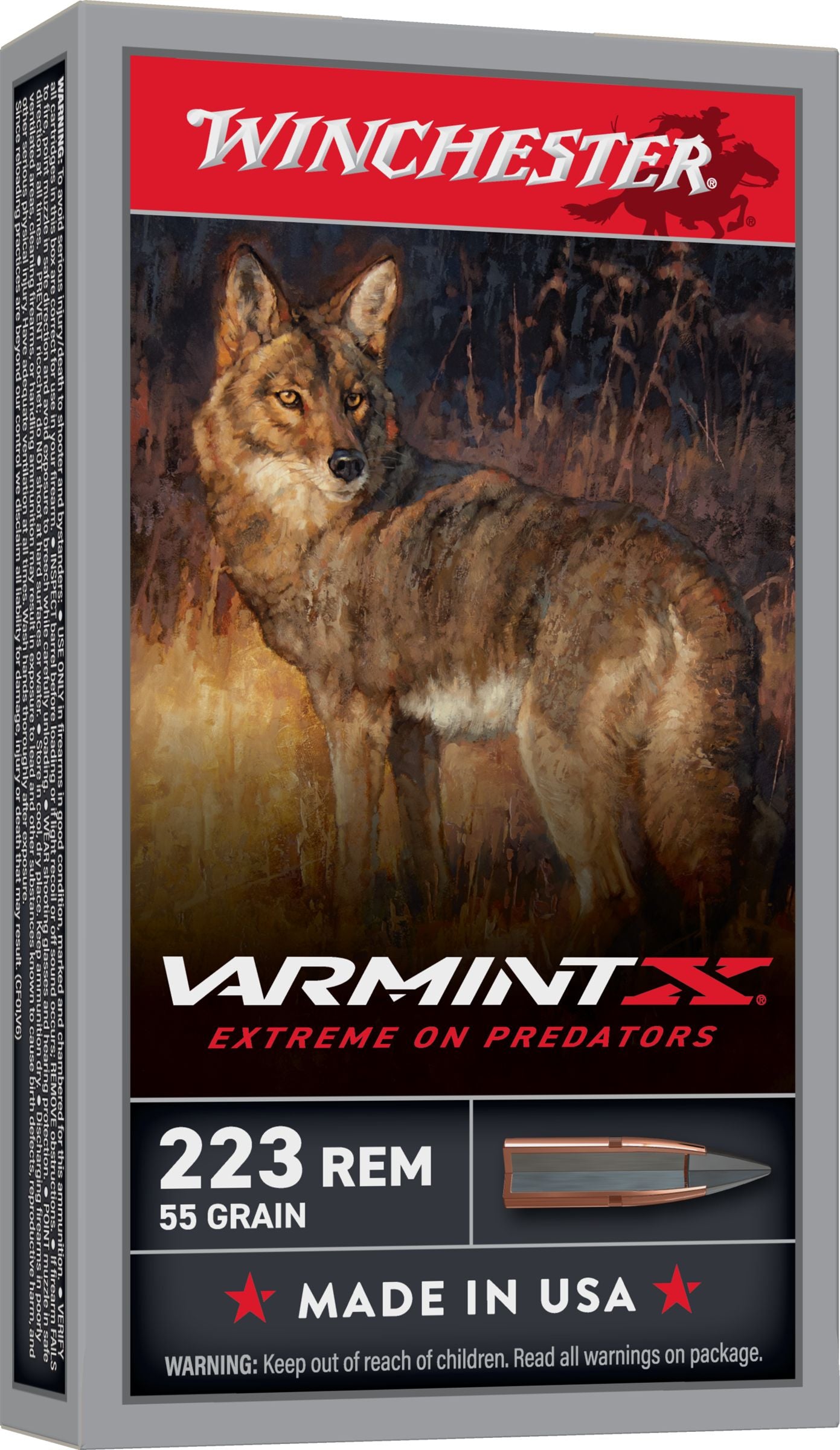 Winchester Varnmint X 223rem 55GR