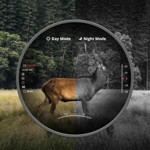 HIKMICRO Alpex 4K A50EL Night Vision Scope IR Illuminator Kit