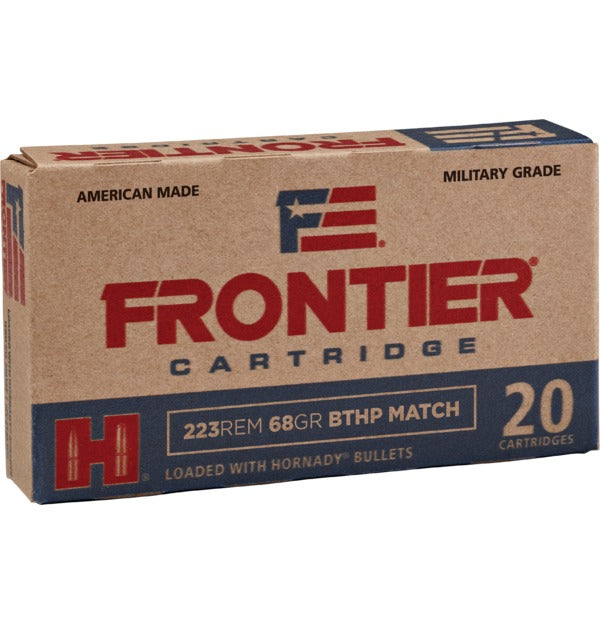 Hornady 68gr BTHP Match Frontier 223 REM