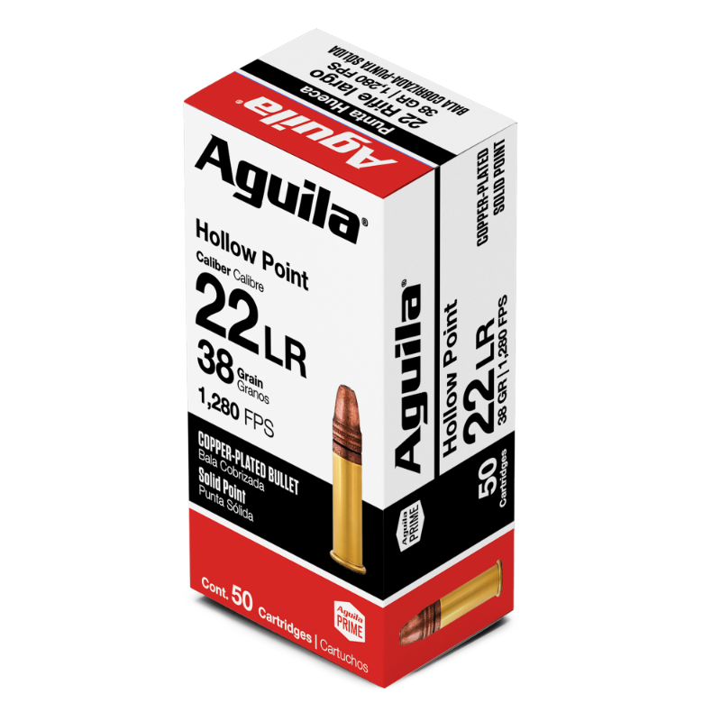 Aguila 22LR HV HP 38gr