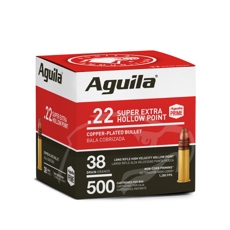 Aguila 22LR HV HP 38gr 500 Pack