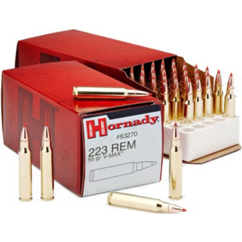 Hornady .223R 55gr VMAX 50 pack