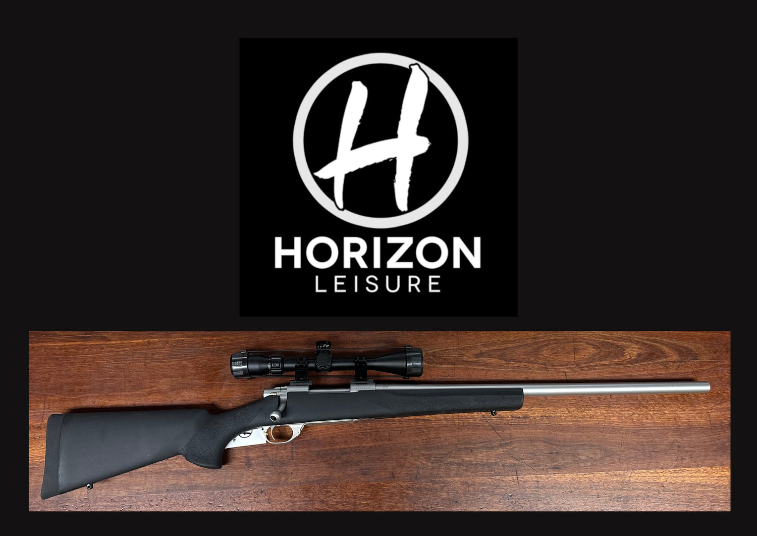 Howa Varmint 308 w/ Hogue stock & Nikko Panamax scope