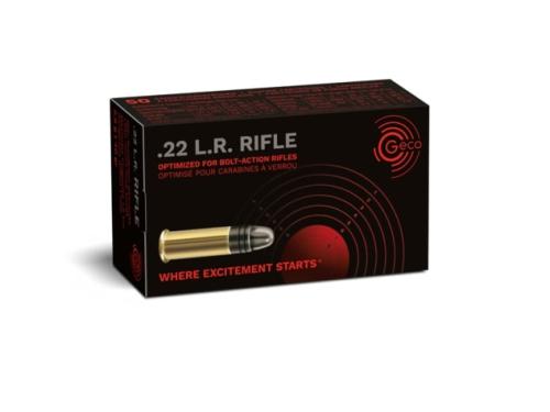 Geco 22LR Rifle 40gr LRN 50 Pack