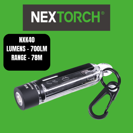 Nextorch S-Series Compact Keychain Light Rechargeable