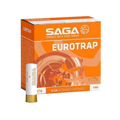 SAGA Eurotrap 12ga 28gr # 7.5 25PACK