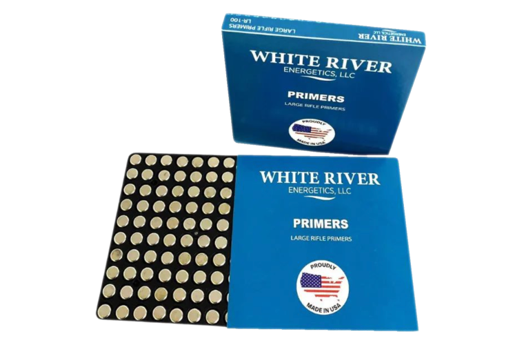 WHITE RIVER ENERGETICS PRIMERS - LARGE RIFLE MAGNUM 1000PACK