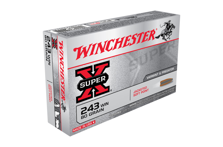 Winchester Super X 243win 80gr Psp
